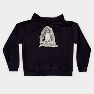 spring in the graveyard Kids Hoodie